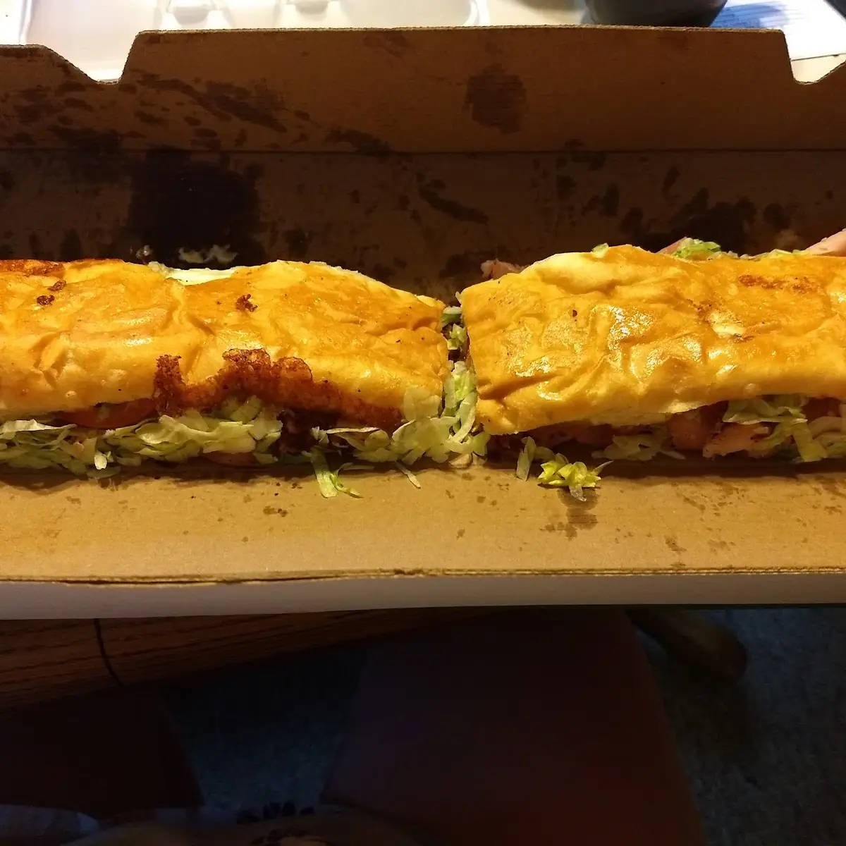 Full Size Ham and Cheese Grinder