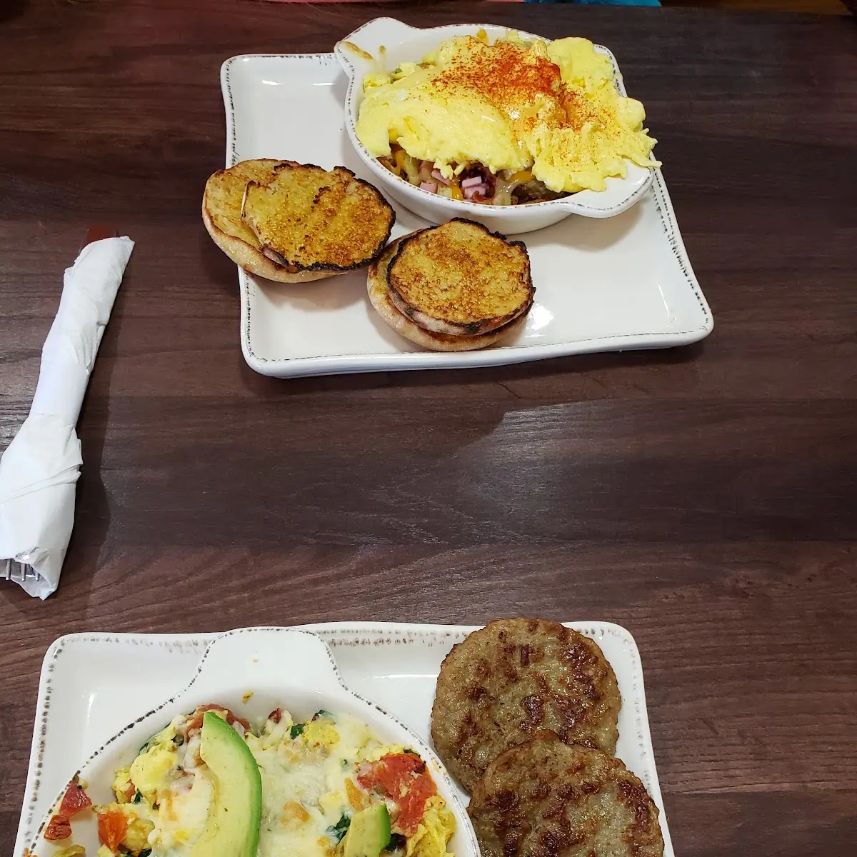 Vera Cruz Chicken and Avocado Omelette