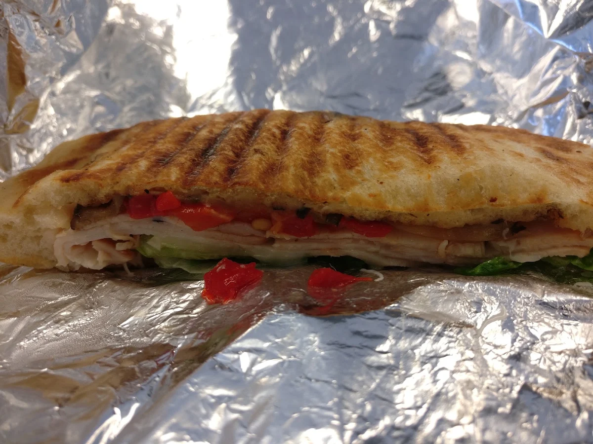 Turkey Focaccia, Boccone Deli & Pizza