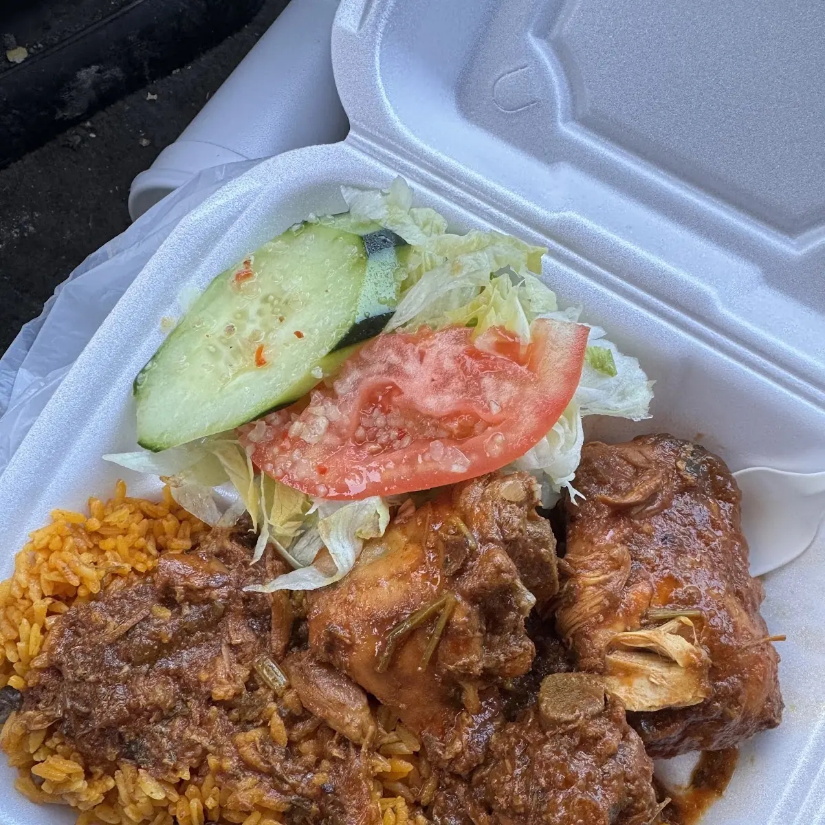 Lunch Pollo Guisado Stew Chicken