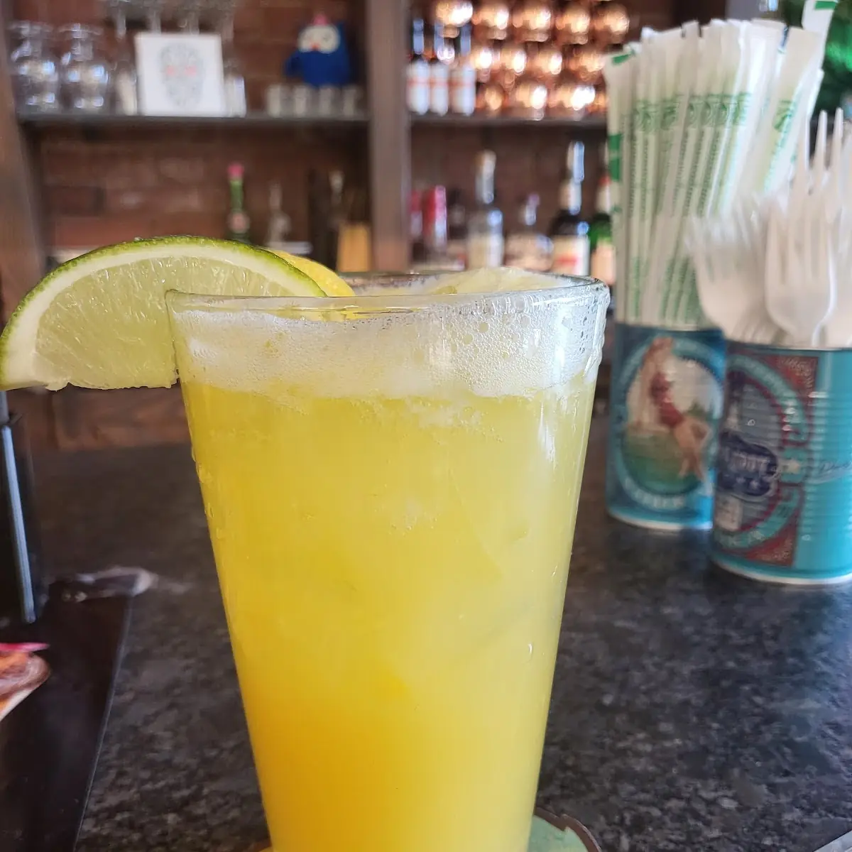 Gin Tonic and Pineapple