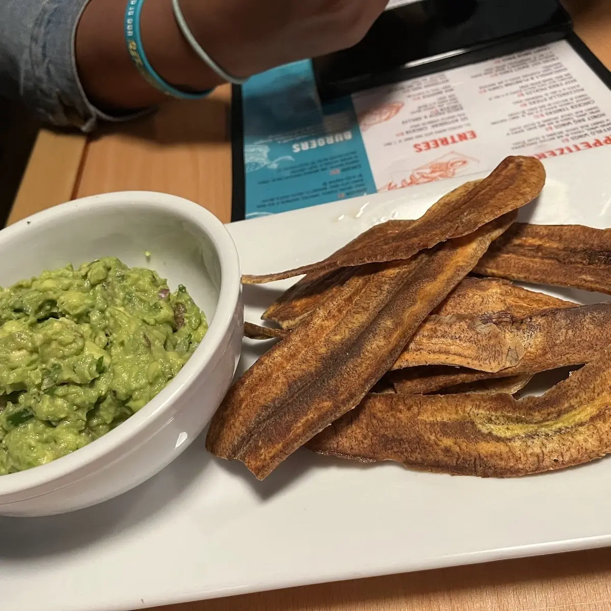 Guacamole N Plantain Chips