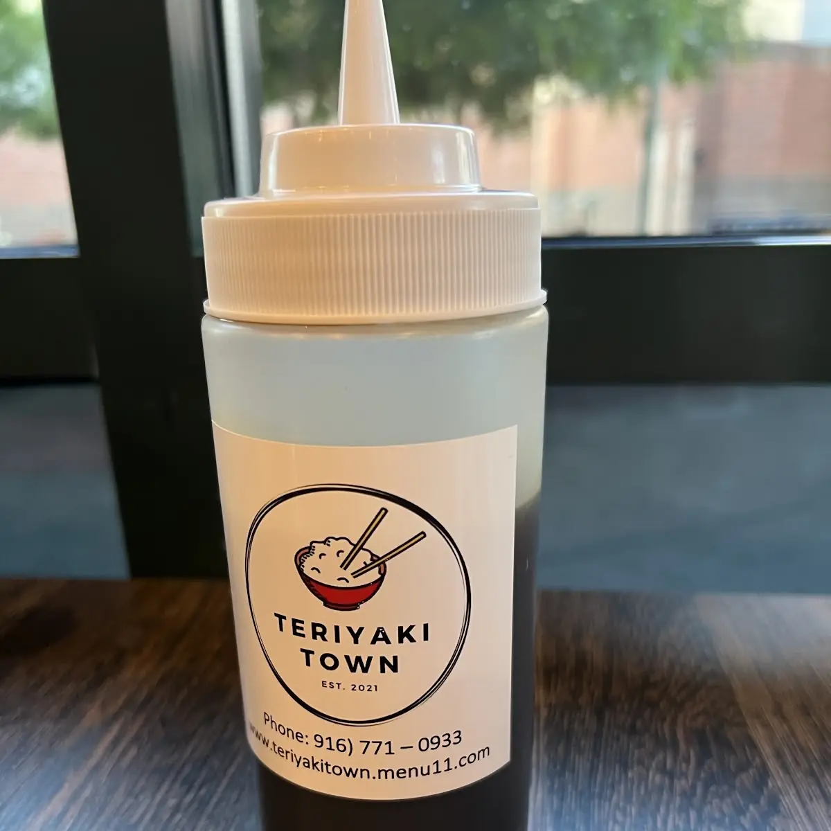 Teriyaki Sauce on the Table