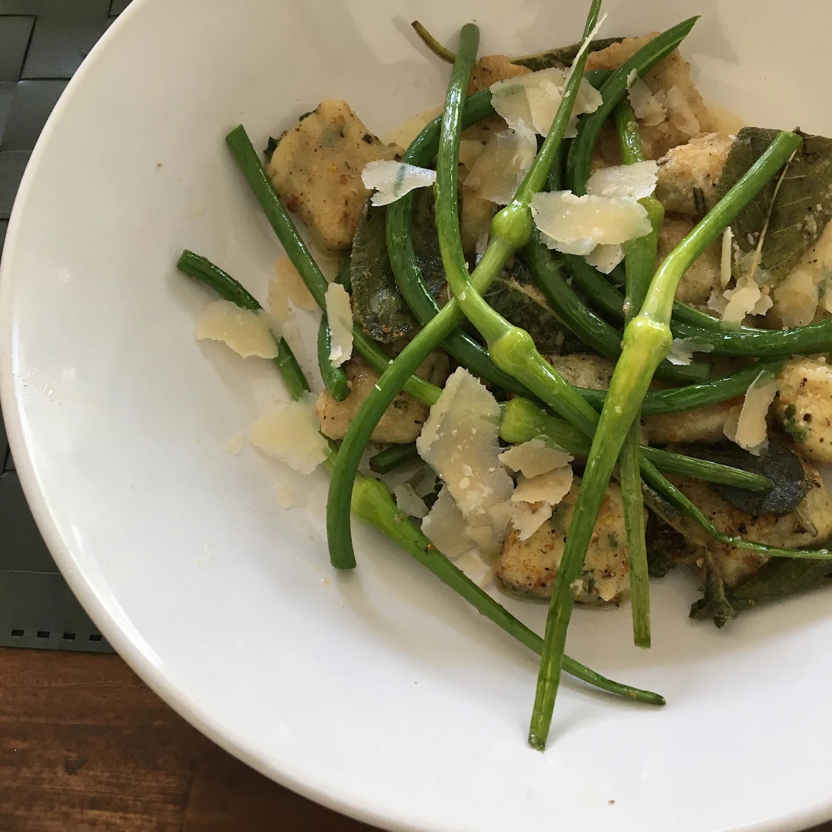 Ricotta Gnocchi with Sage Butter, Orto Artisan Pasta
