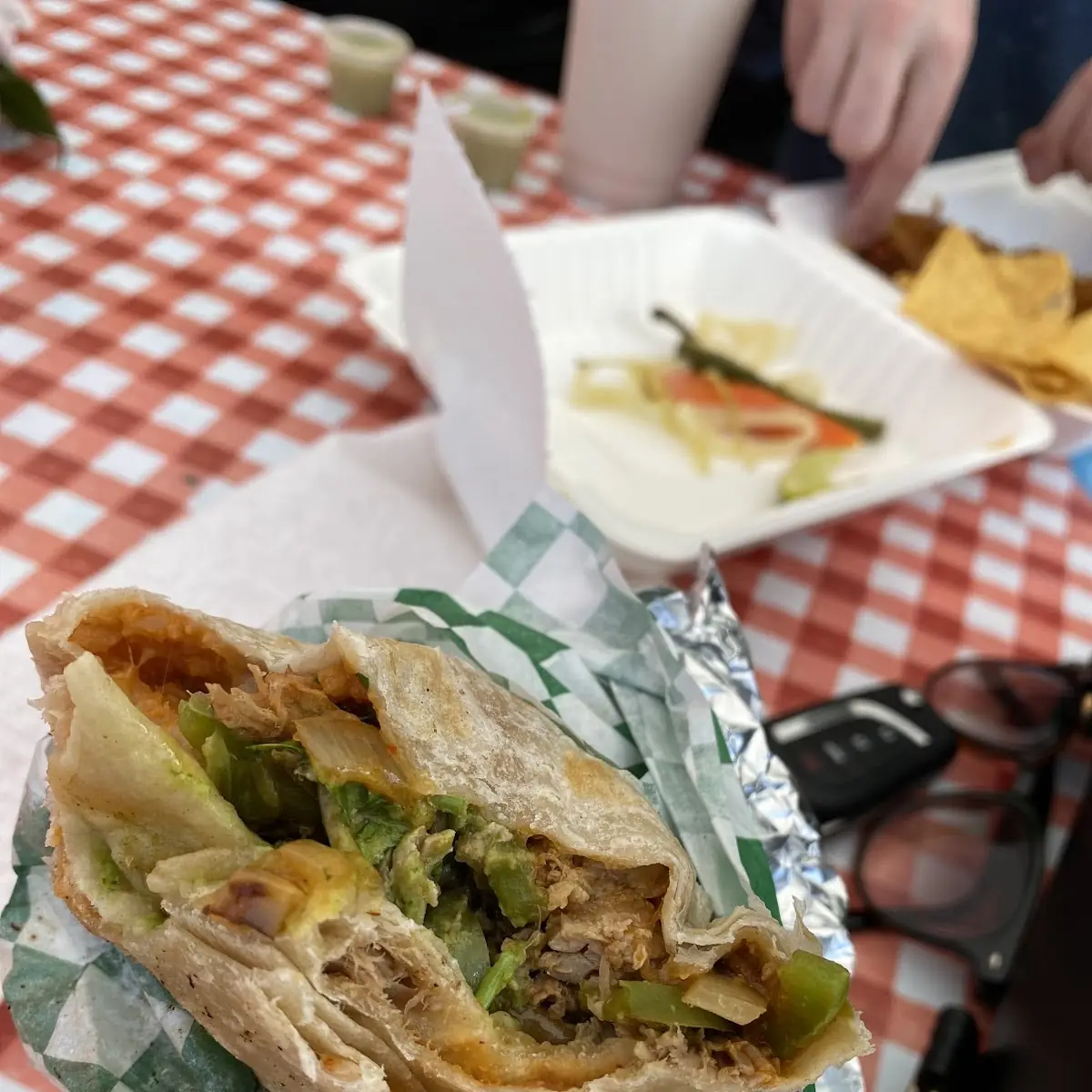 Chicken Burrito Verde