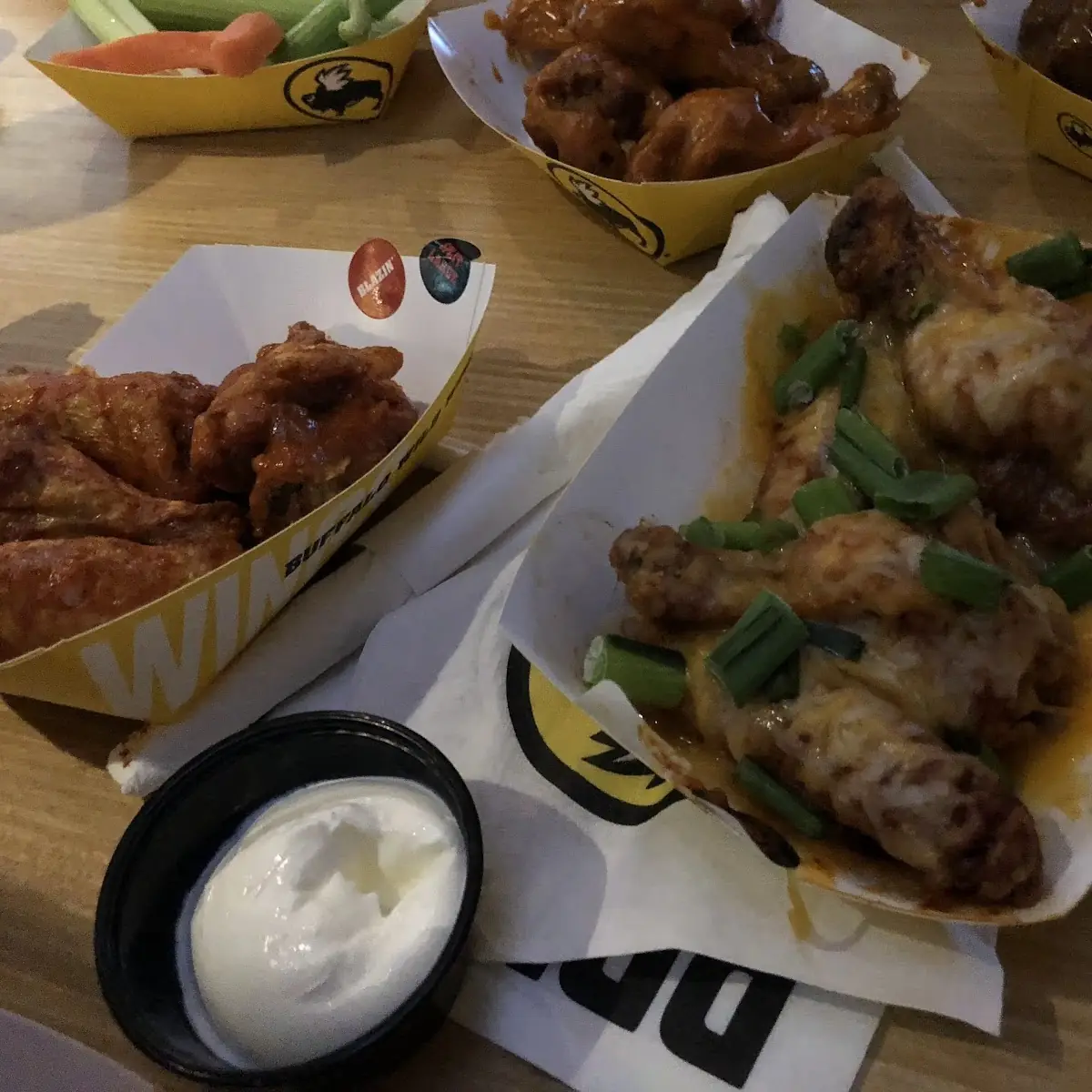 Cheesy Wings