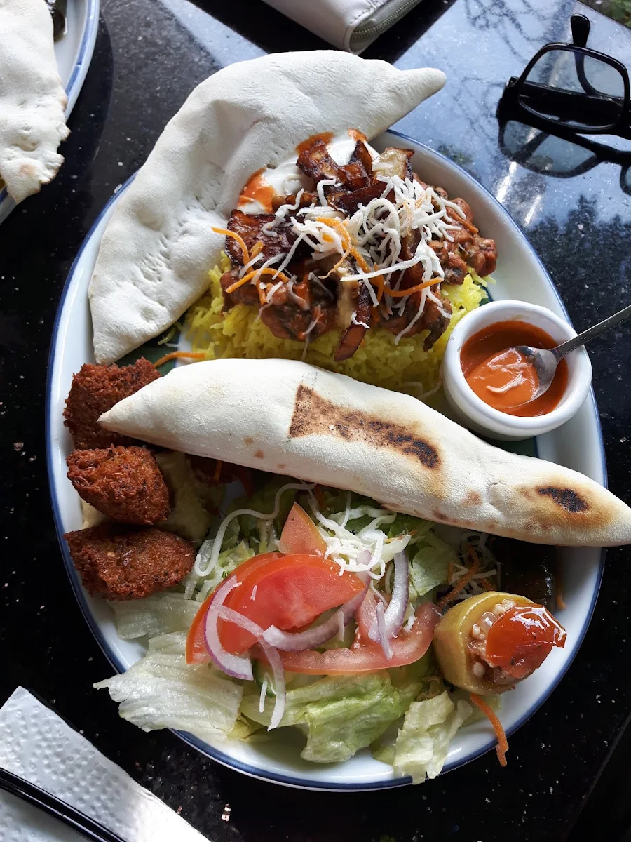 Eggplant Platter, CLEOPATRA RESTAURANT