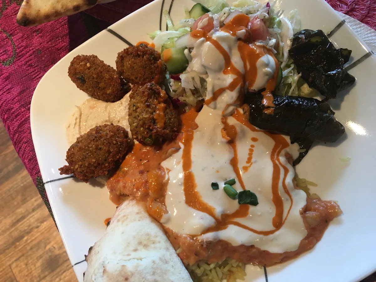 Falafel Plate, CLEOPATRA RESTAURANT