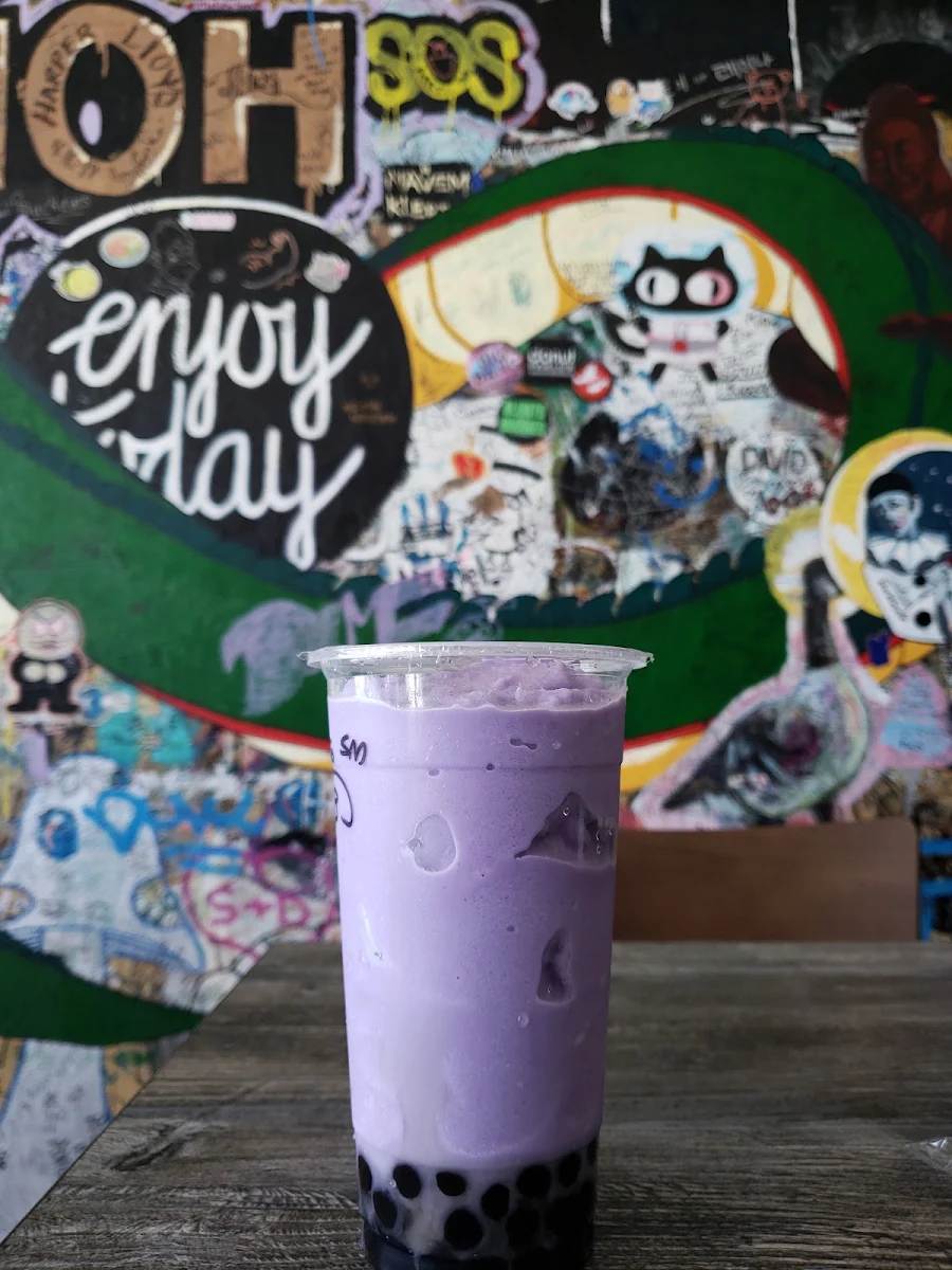 Taro Bubble Tea Smoothie