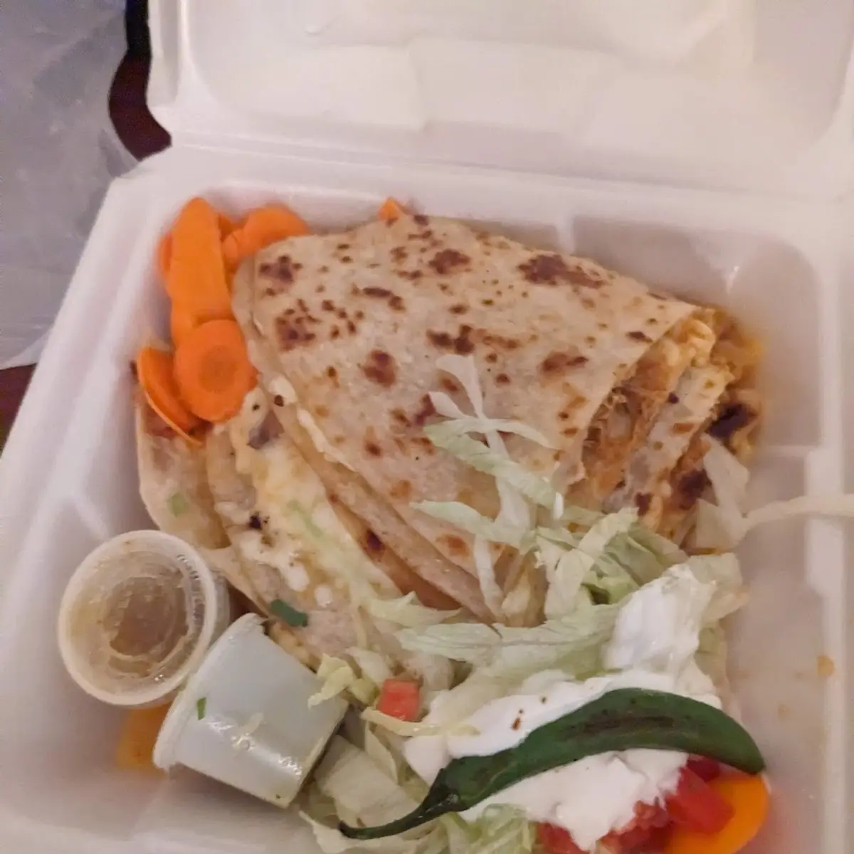 Cheese quesadilla