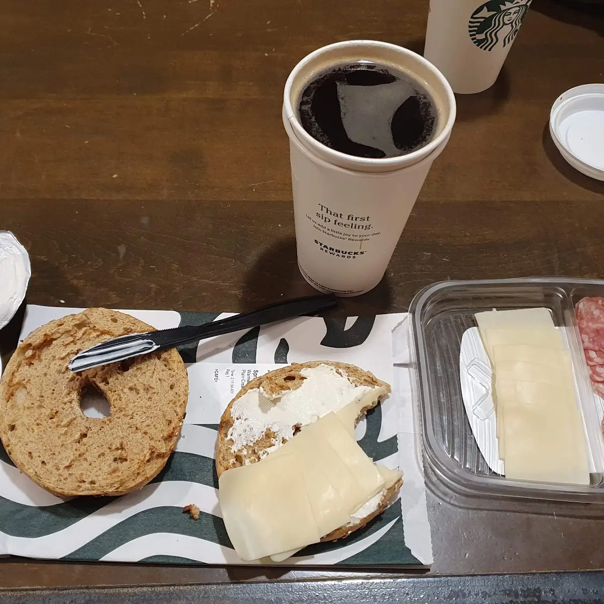 Bagel with Cream Cheese