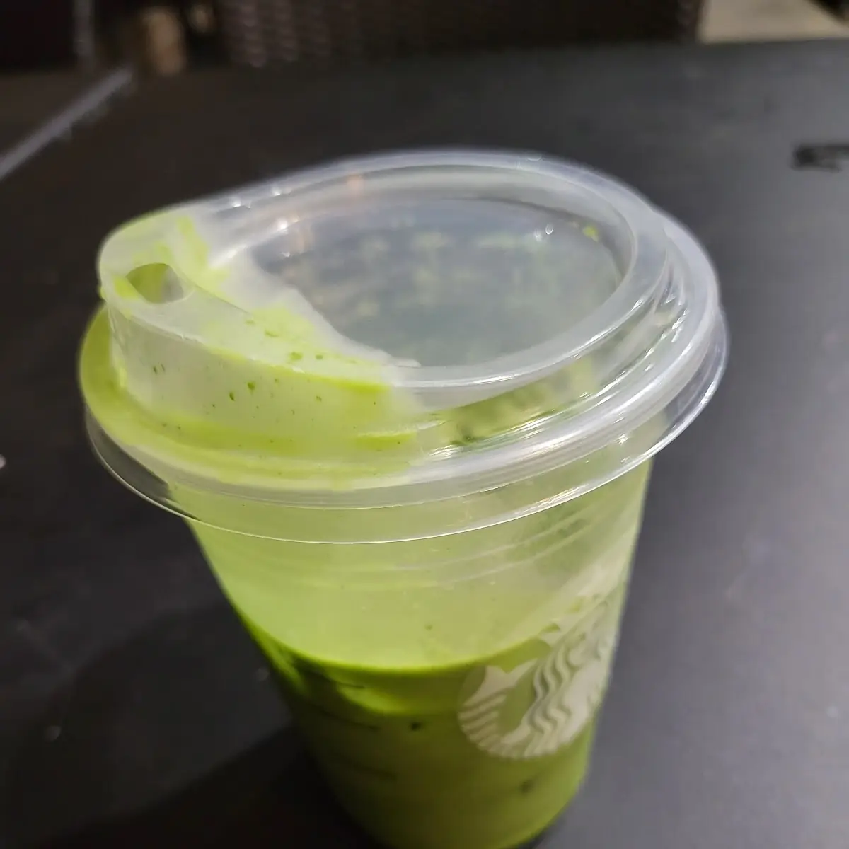 Matcha Green Tea Latte with Coconut Milk