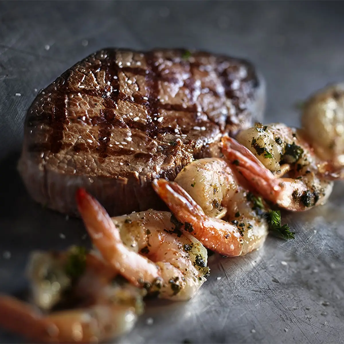Grilled Shrimp & Sirloin