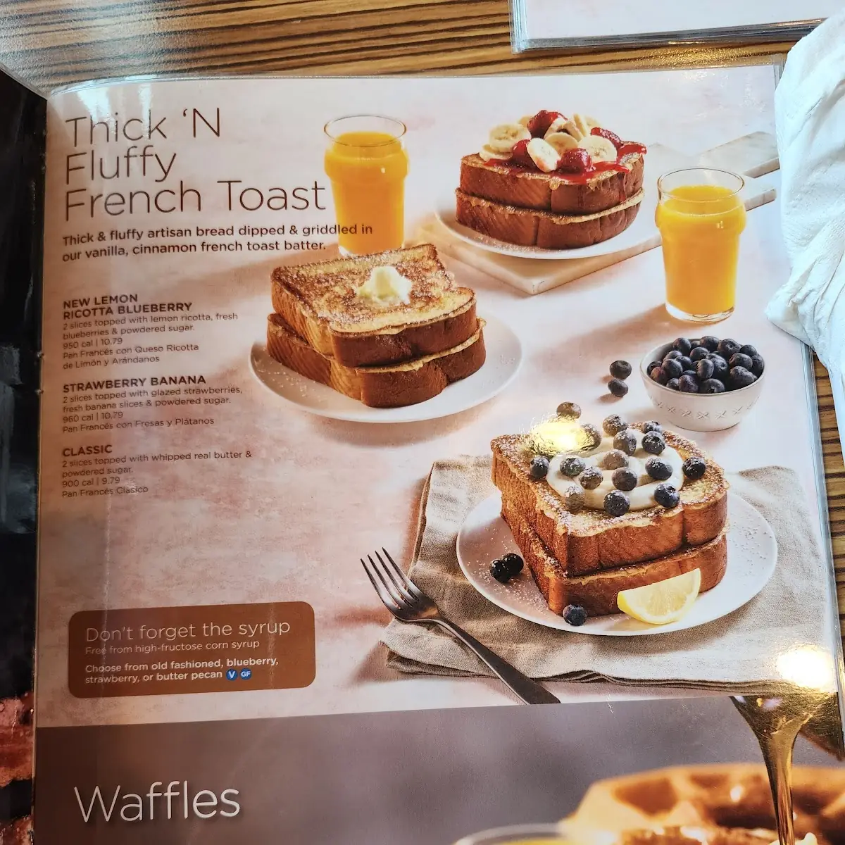 Signature Chicken and Bacon Cheddar Waffles