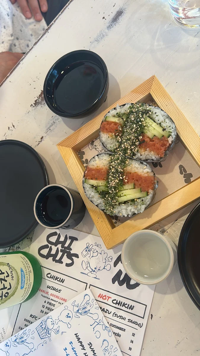 Raw Tuna Sushi Sando