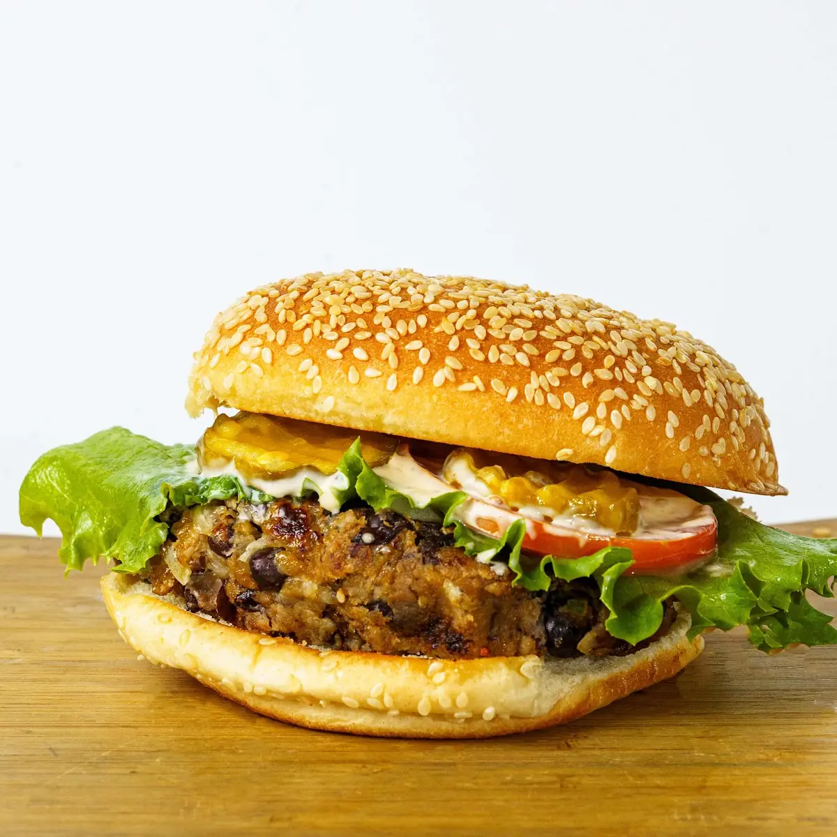 Black Bean Veggie Burger