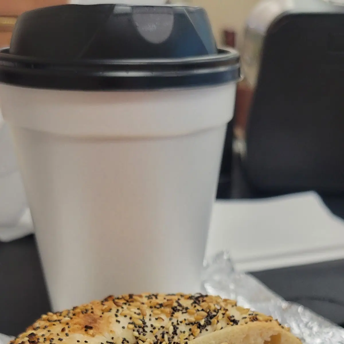 Taylor Ham Egg Cheese on a Everything Bagel