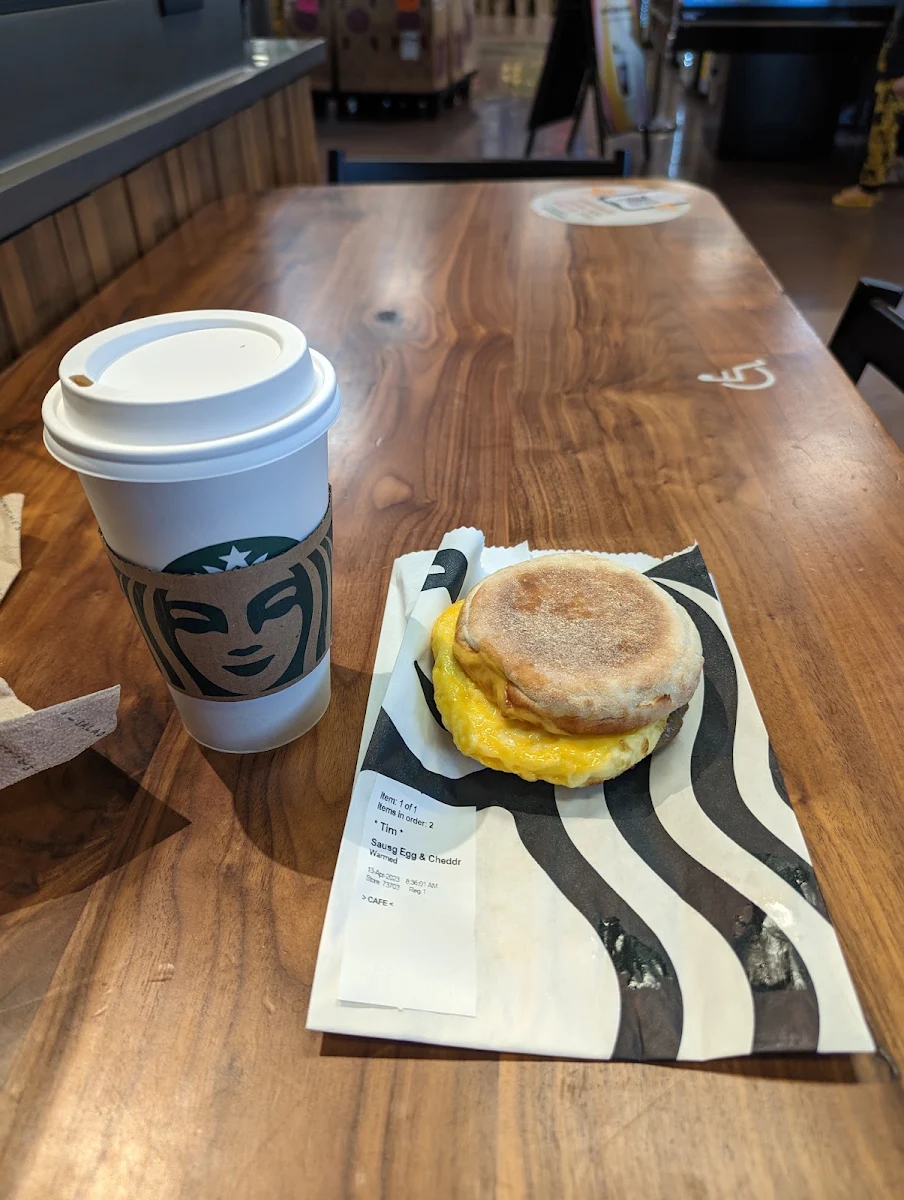 Breakfast Sausage & Egg Biscuit