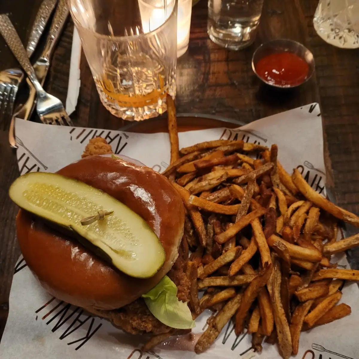 Korean Chicken Sandwich