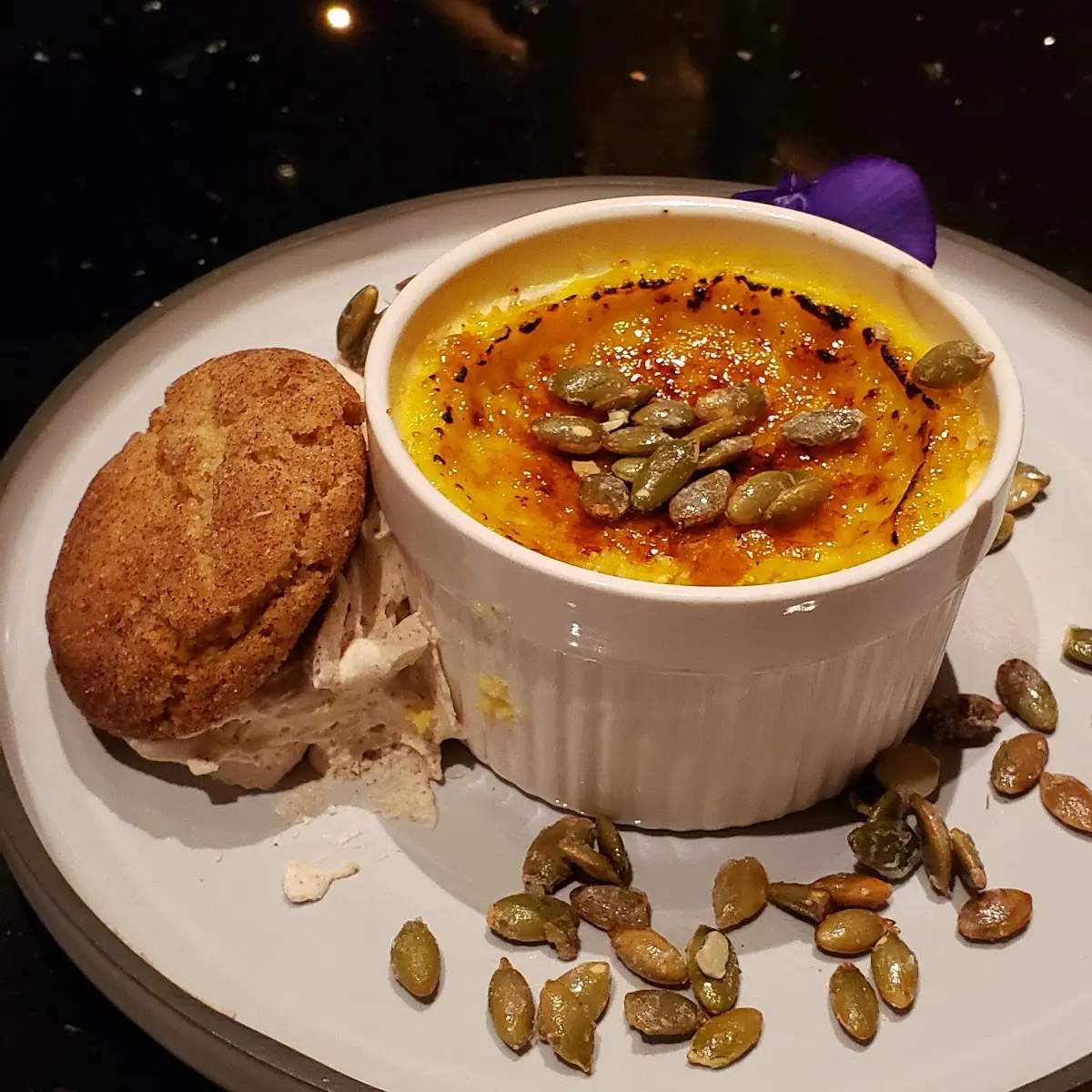 Pumpkin Creme Brûlée