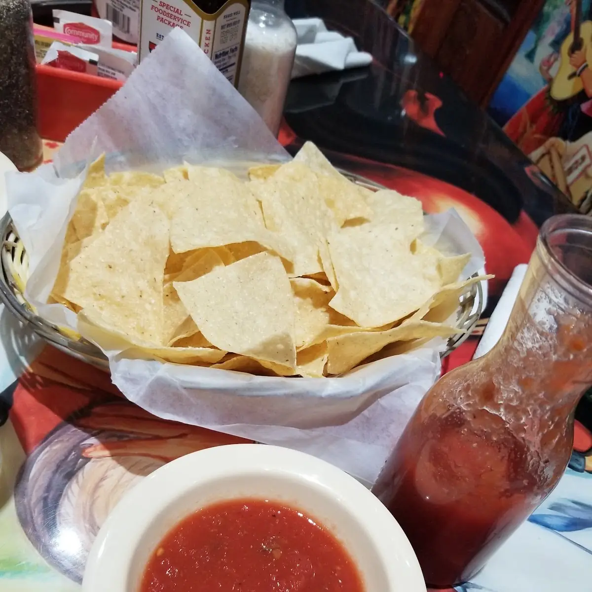 Salsa & Queso Dip