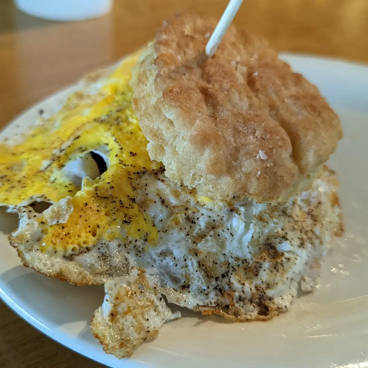 Bacon Egg and Cheese Biscuit