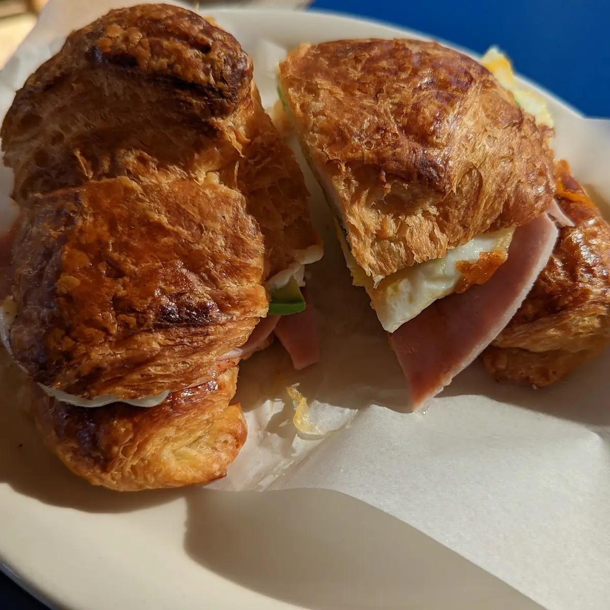 Breakfast Croissant Sandwich