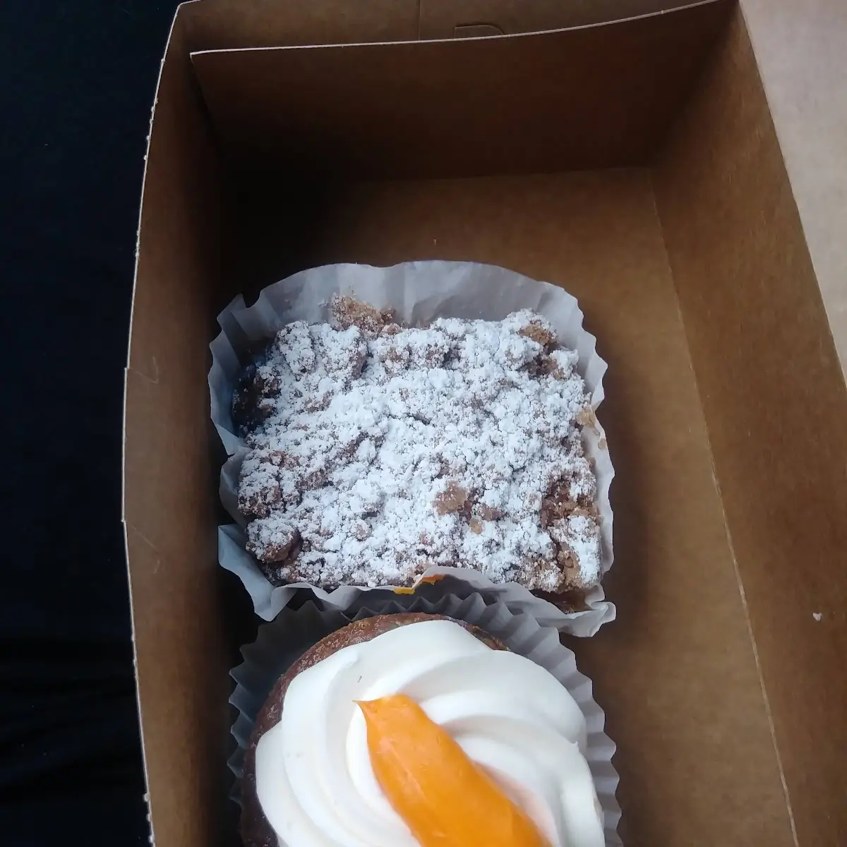 Carrot Cake and Apple Crumb