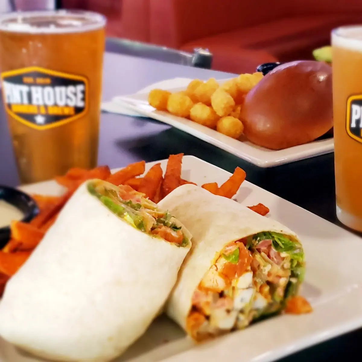 BBQ Buffalo Chicken Wrap