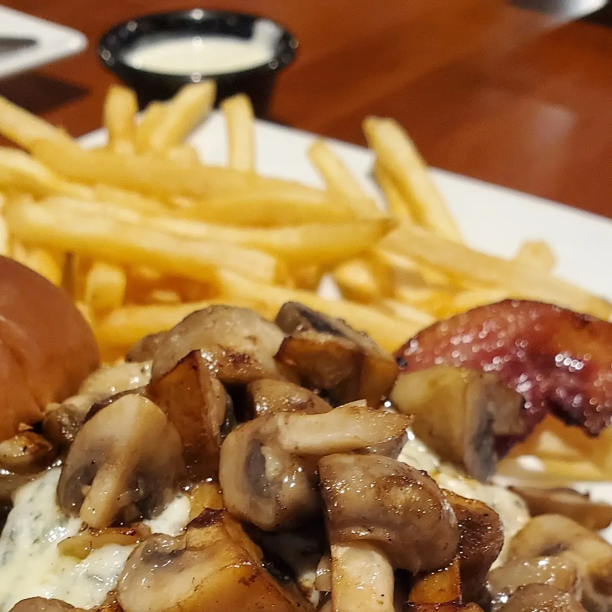 Mushroom & Swiss Burger