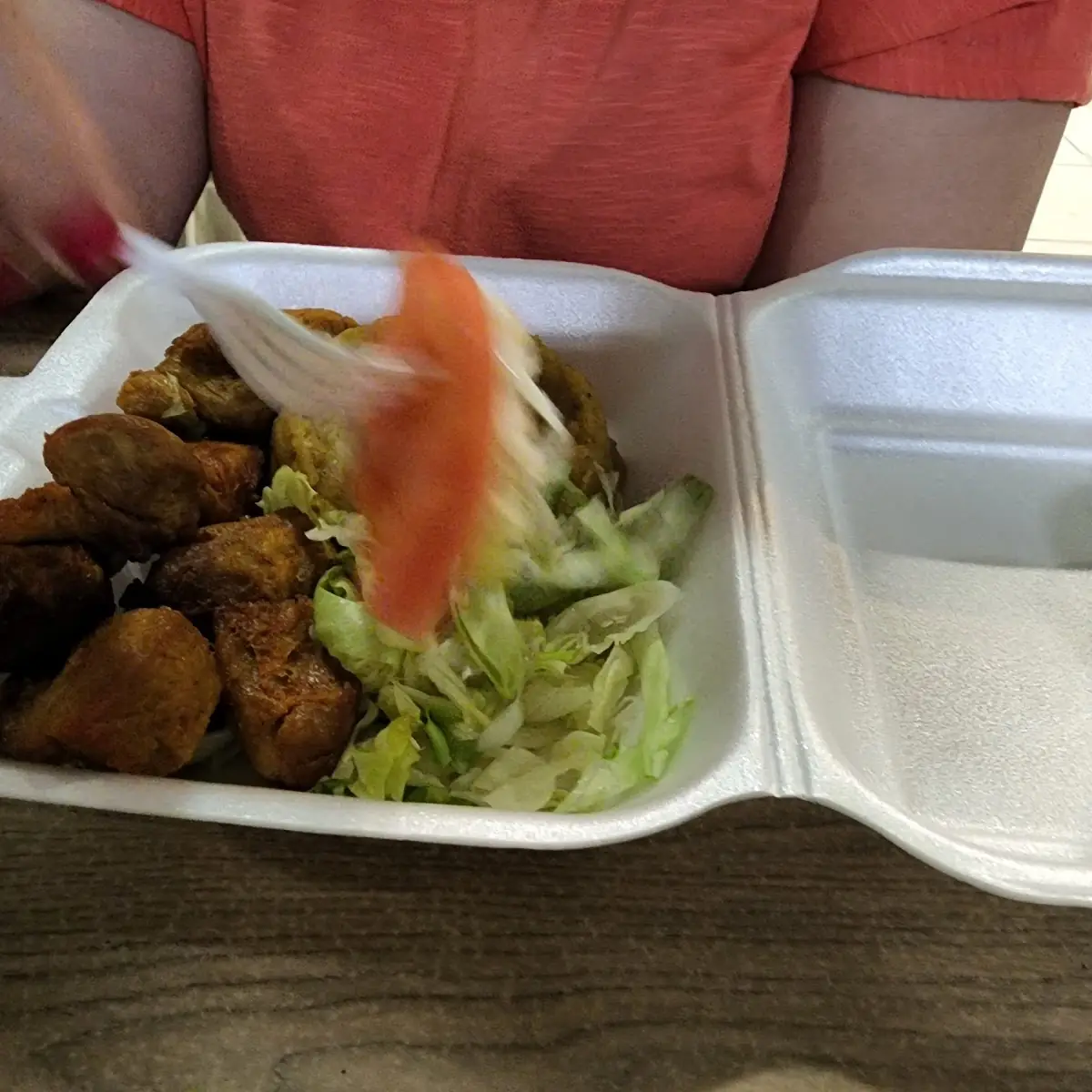Carne Frita Y Mofongo