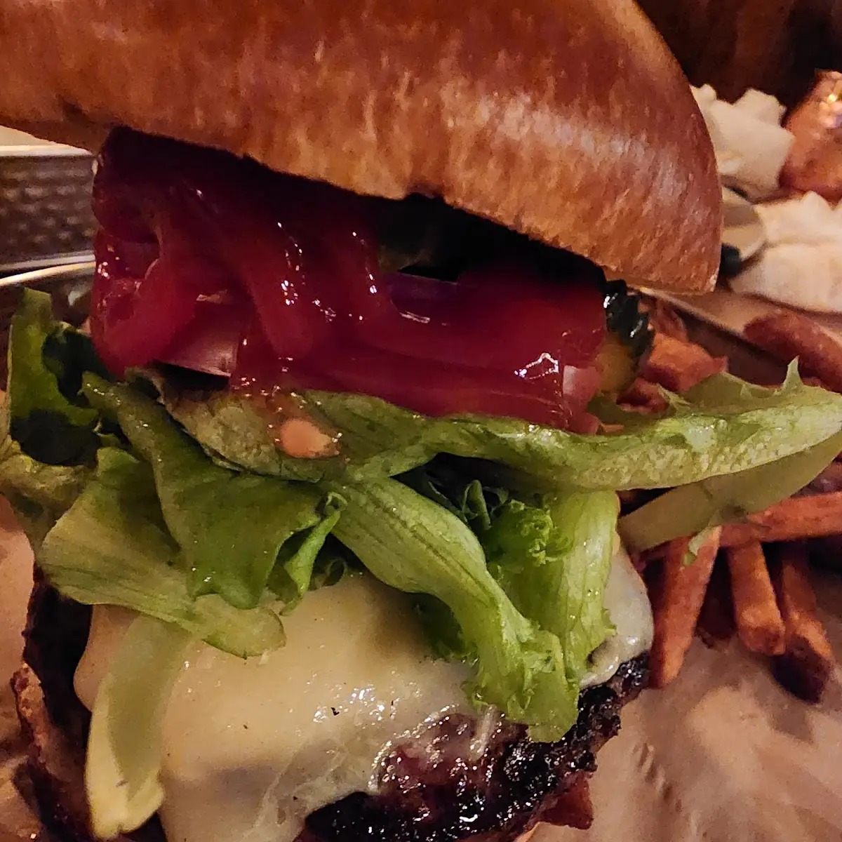 Belfry Cheddar Burger