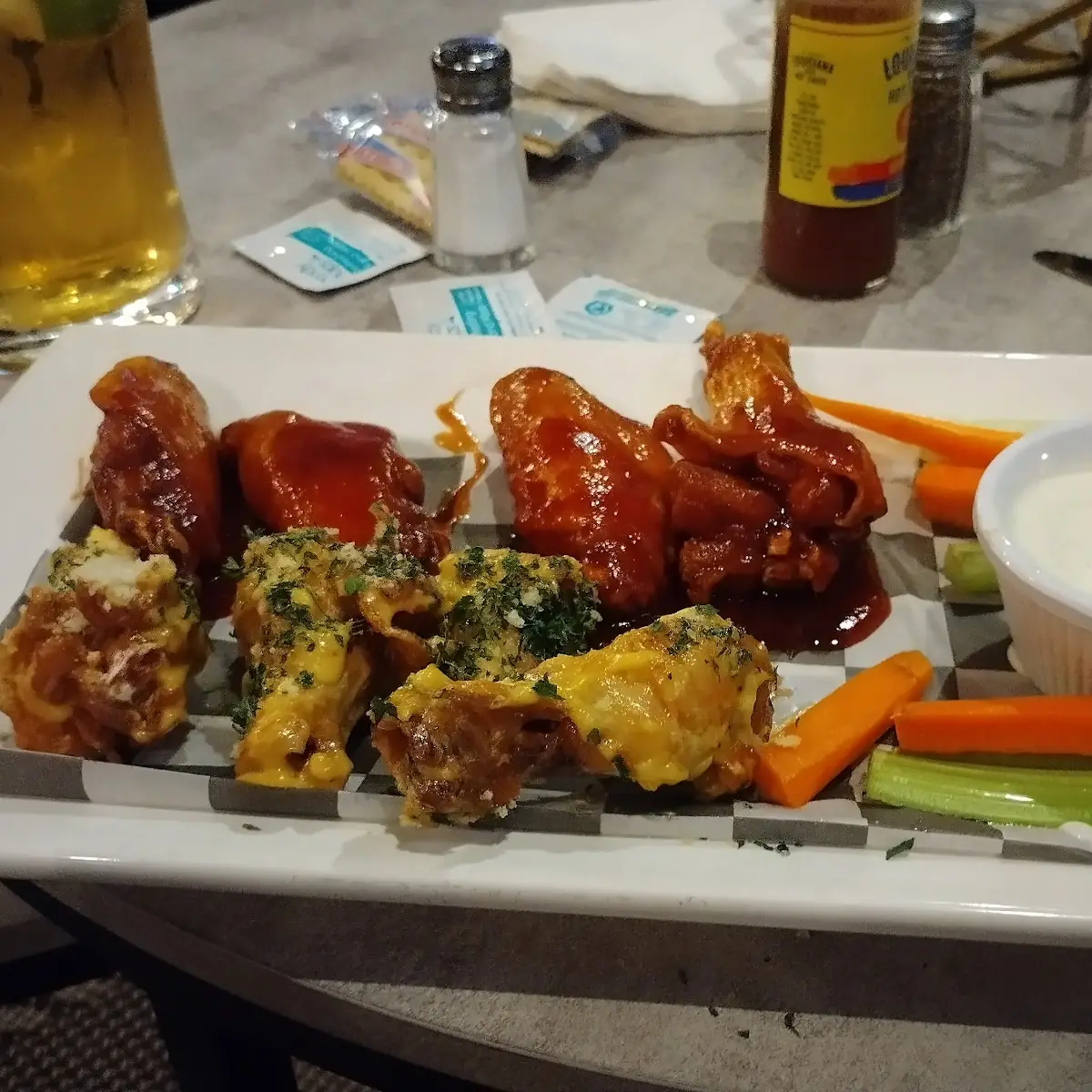 Hot BBQ Wings