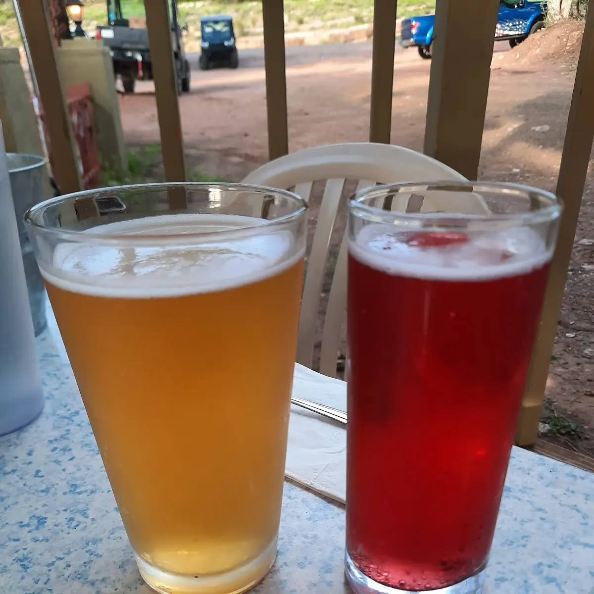 Strawberry Blonde and Kombucha