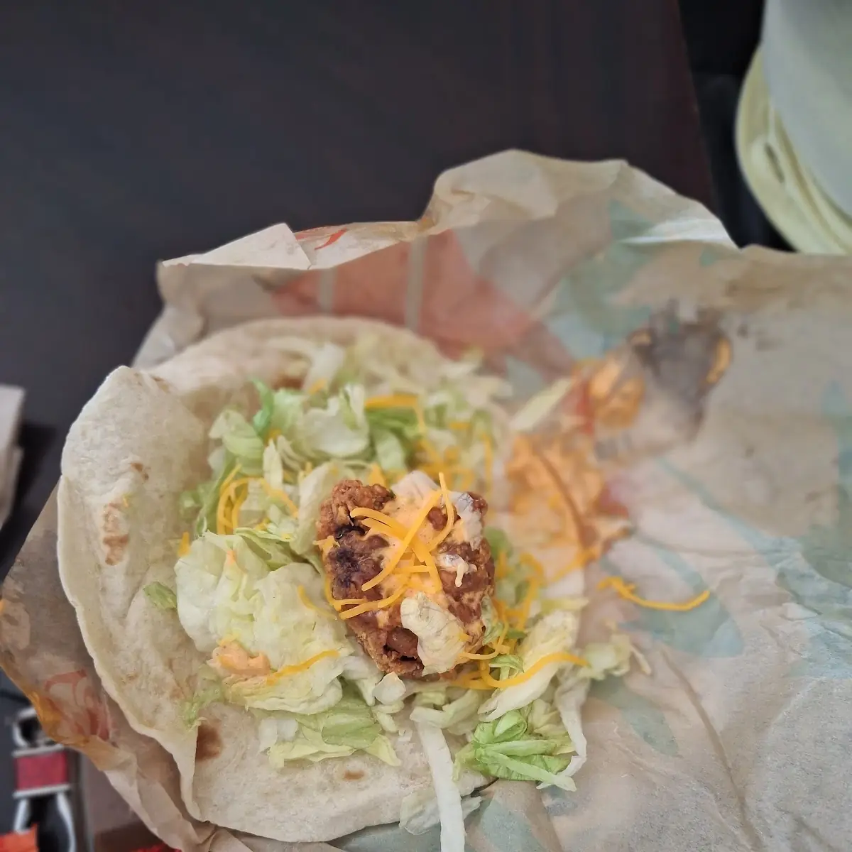 Crispy Chicken Taco Deluxe