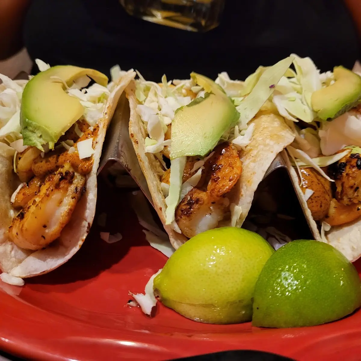 Shrimp Tacos Slightly Spicy