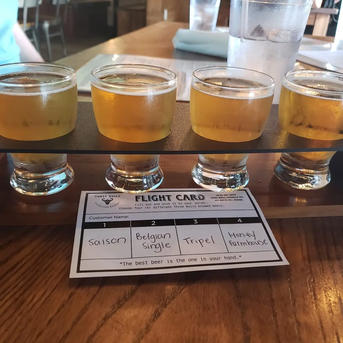 Beer Flight