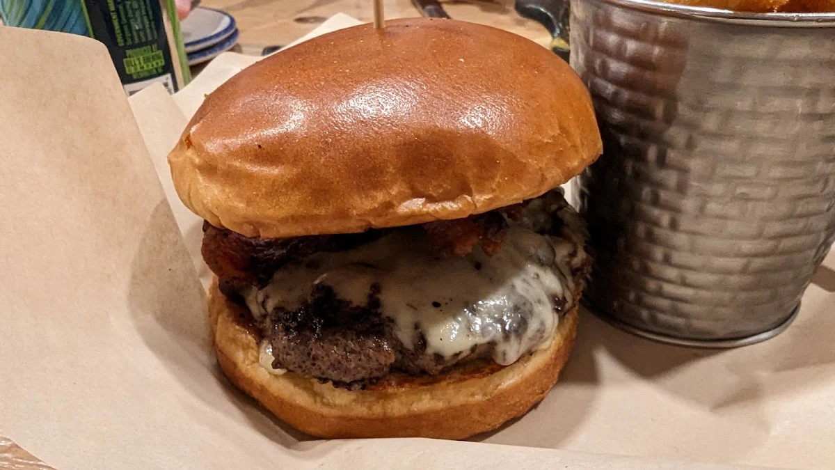 Shark Bar Kitchen Bacon Cheeseburger