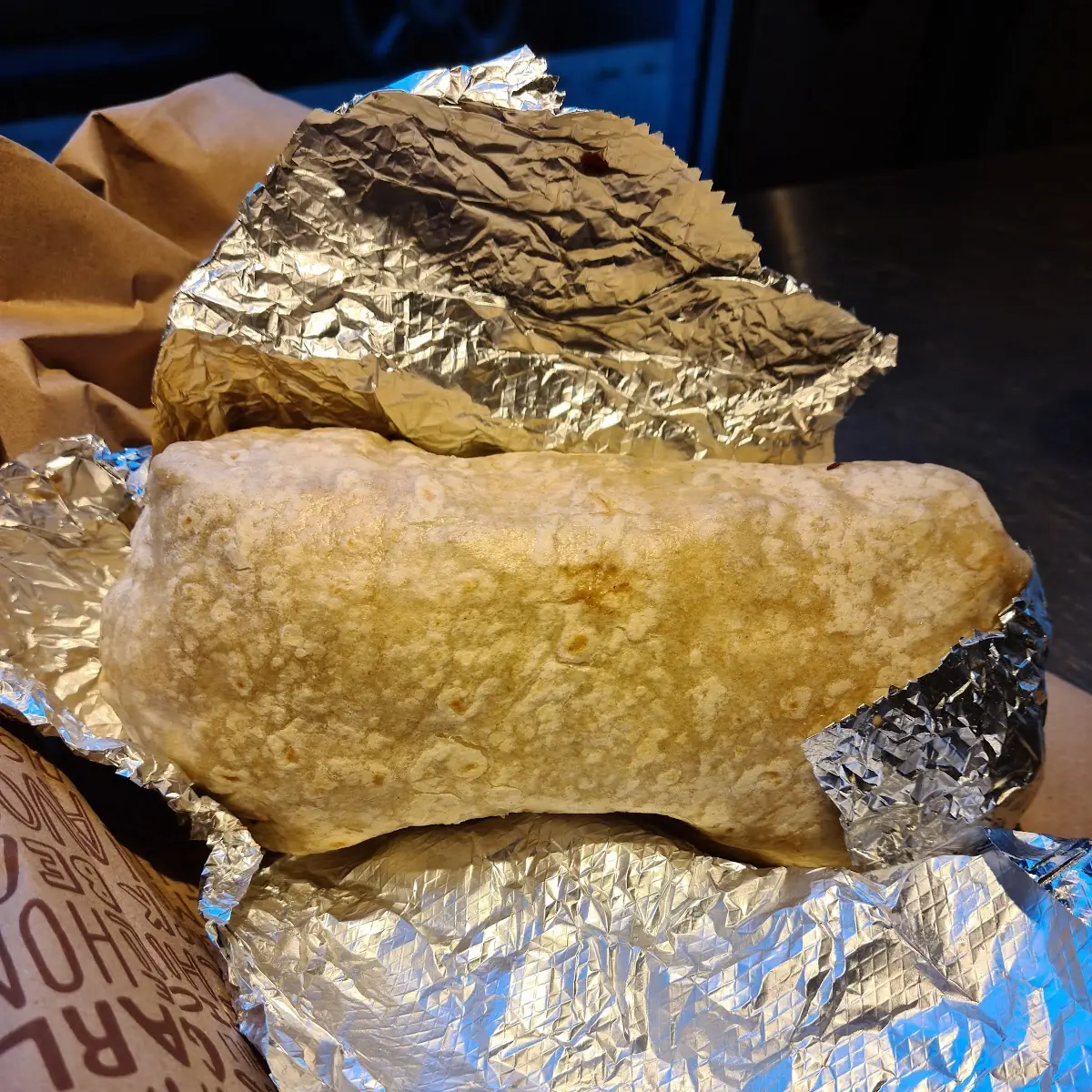 Chipotle Honey Chicken Burrito