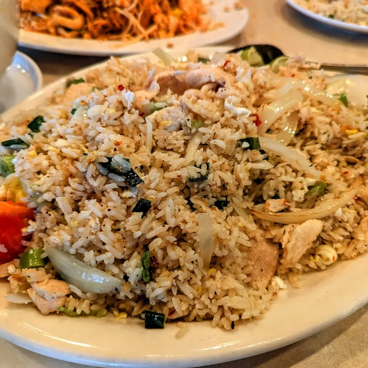 Chicken Fried Rice Thai Style