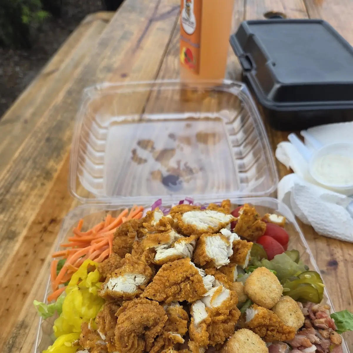 Fried Chicken Salad