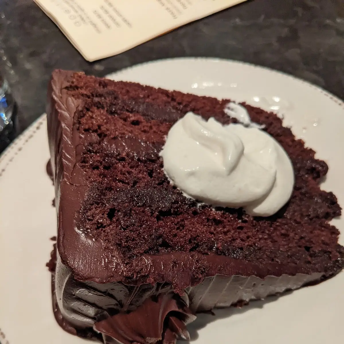 Chocolate Fudge Cake