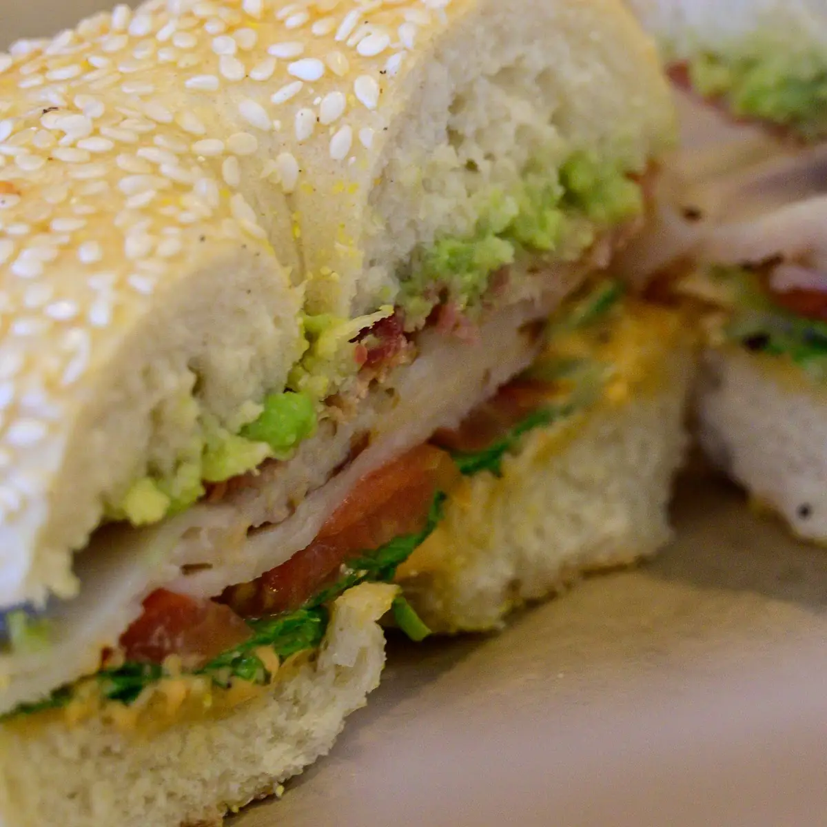 Turkey Bacon & Avocado Sandwich