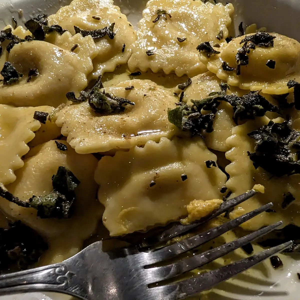 Roasted Butternut Squash Ravioli