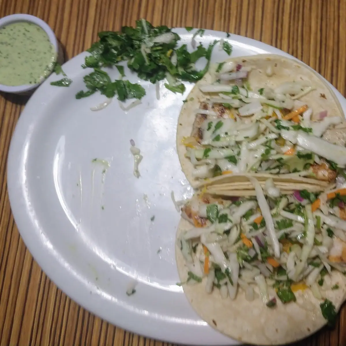 Fish Tacos Wahoo