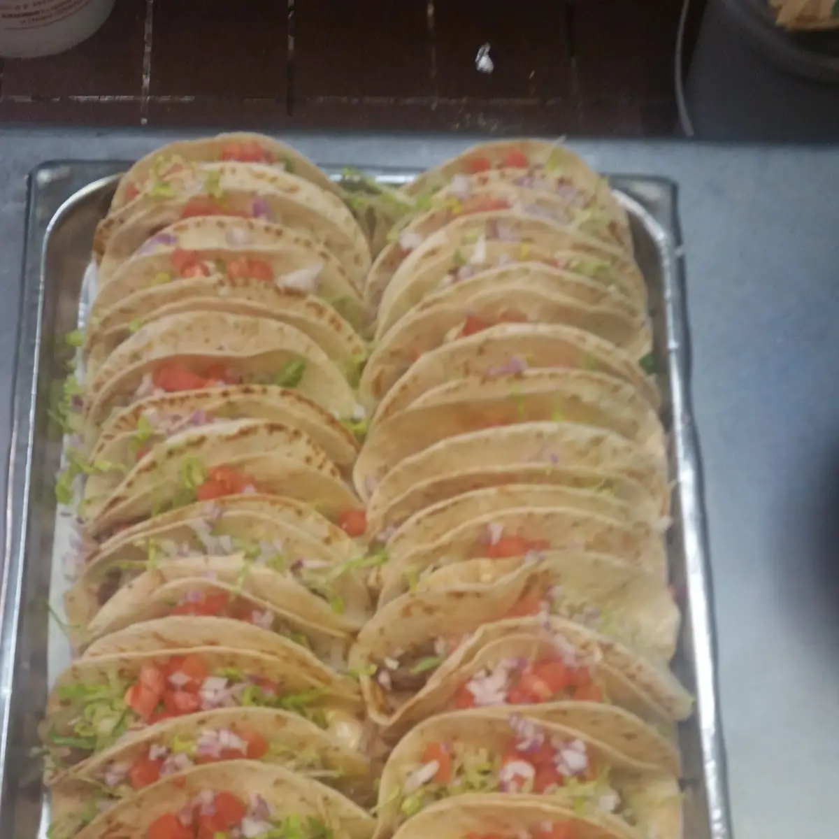 Onion Steak Taco Salad