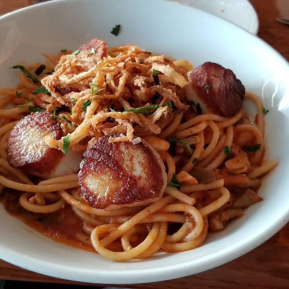 Pan Seared Sea Scallops