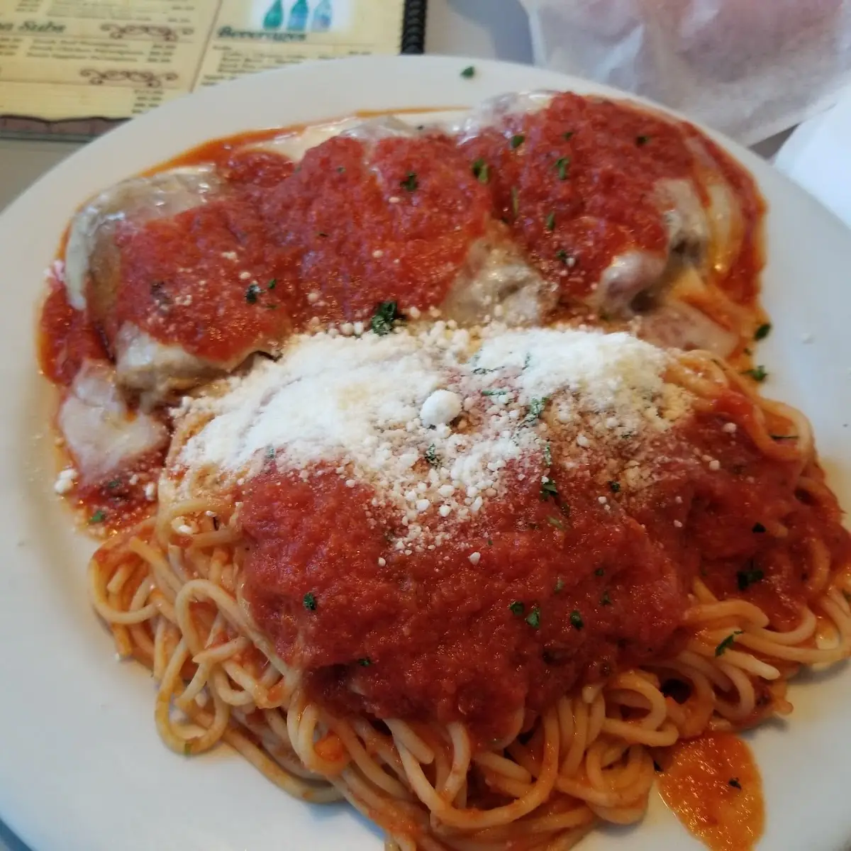 Stuffed Eggplant Parmesan