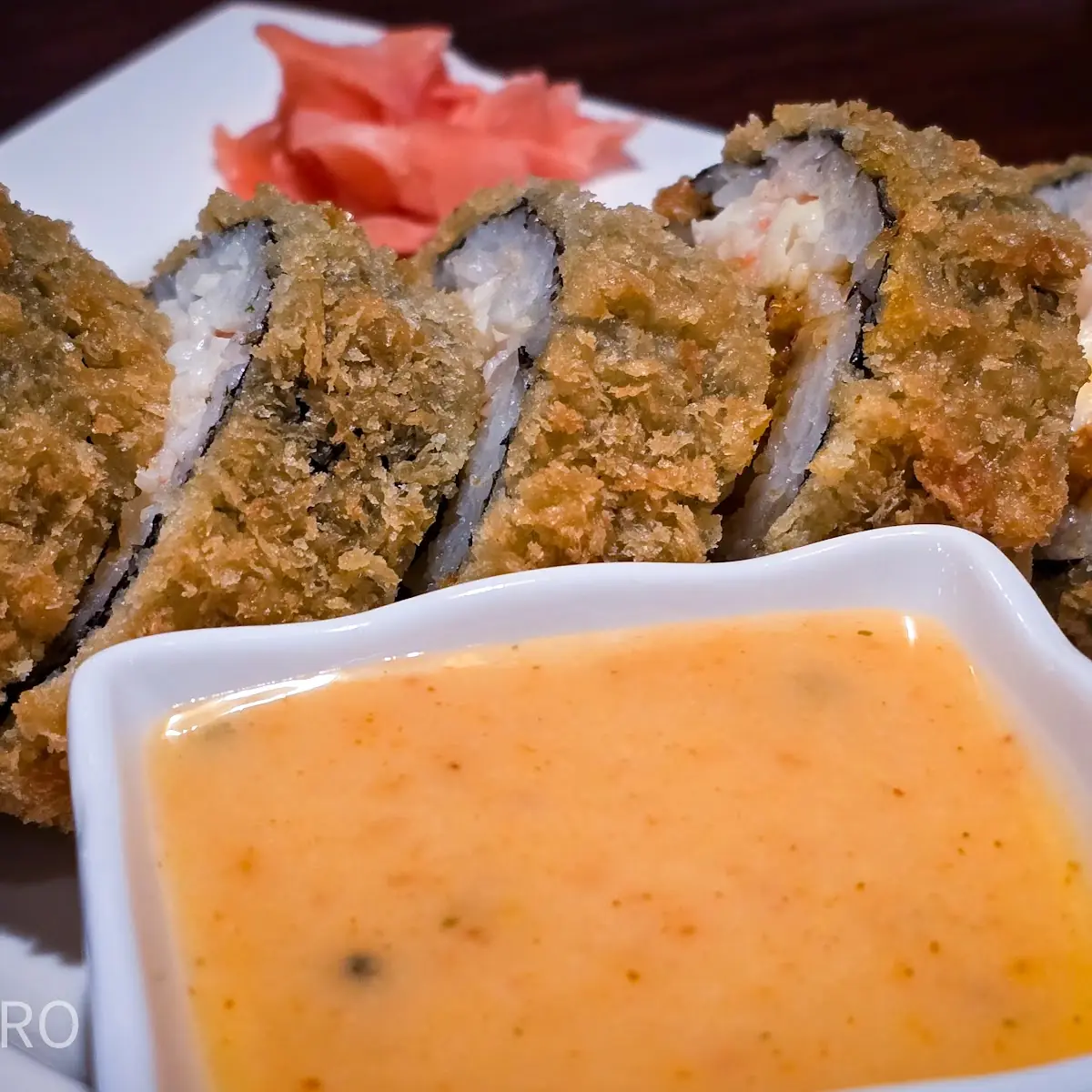 Fried Sea Bass Roll