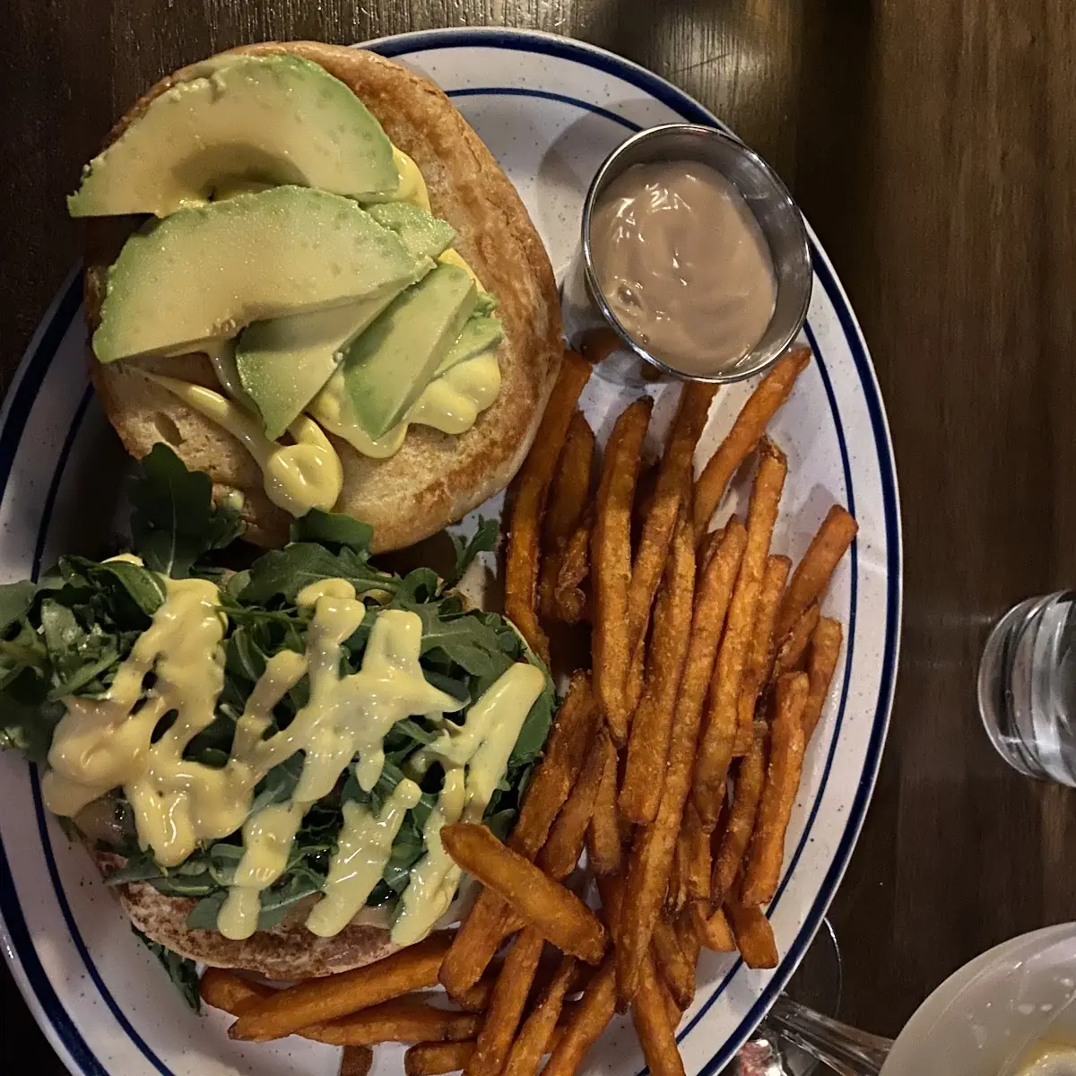 Seared Chicken Sandwich with Sweet Potato Fries